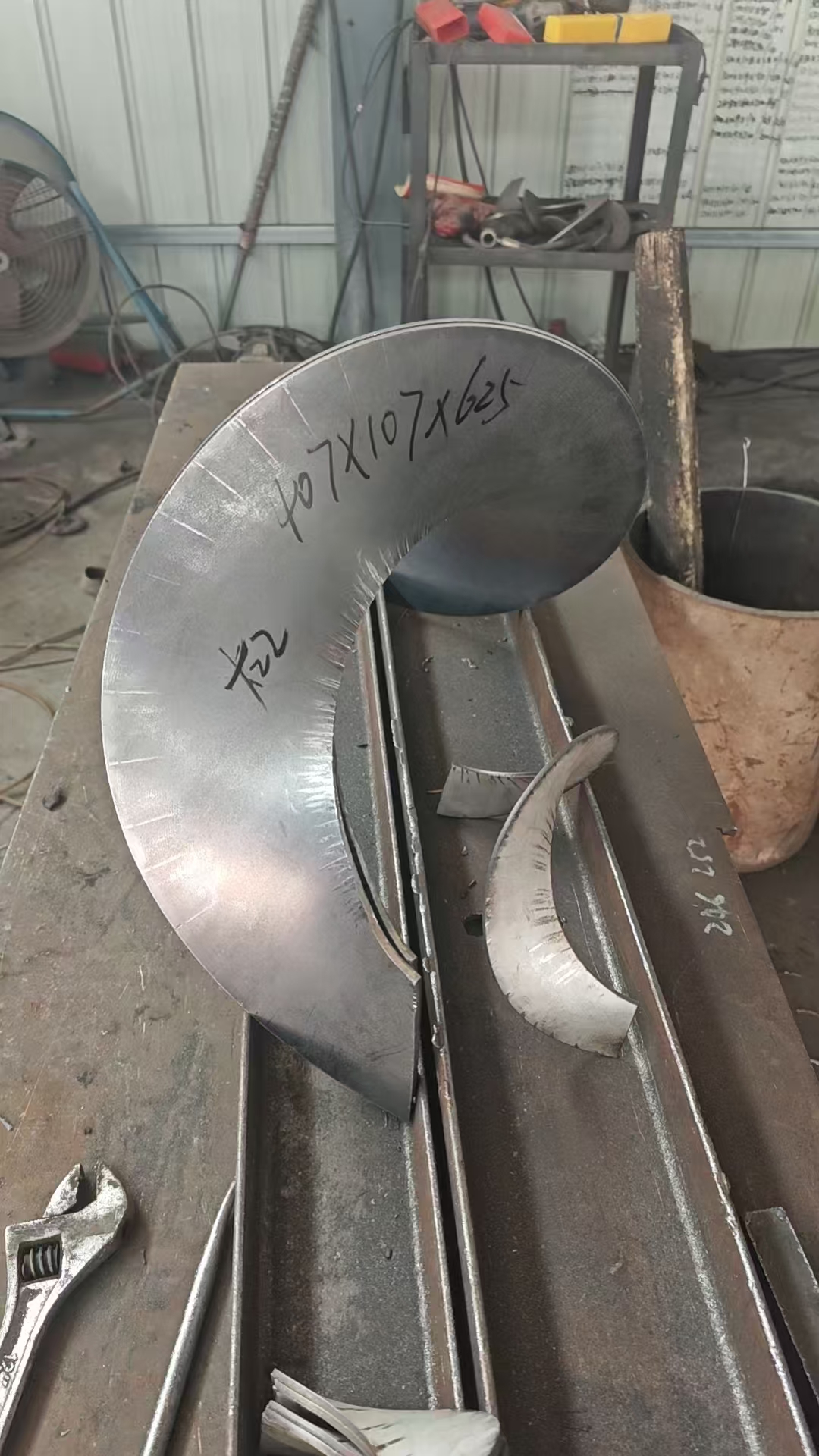 鹤壁市无轴螺旋输送机耐磨螺旋叶片 - 价格